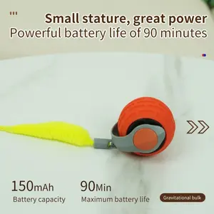 Automatic Interactive Cat Toy Ball, Self-Play Design, Roll Automatically, Stimulates Hunting Instincts, Suitable for Office Workers, Automatic Rolling Ball