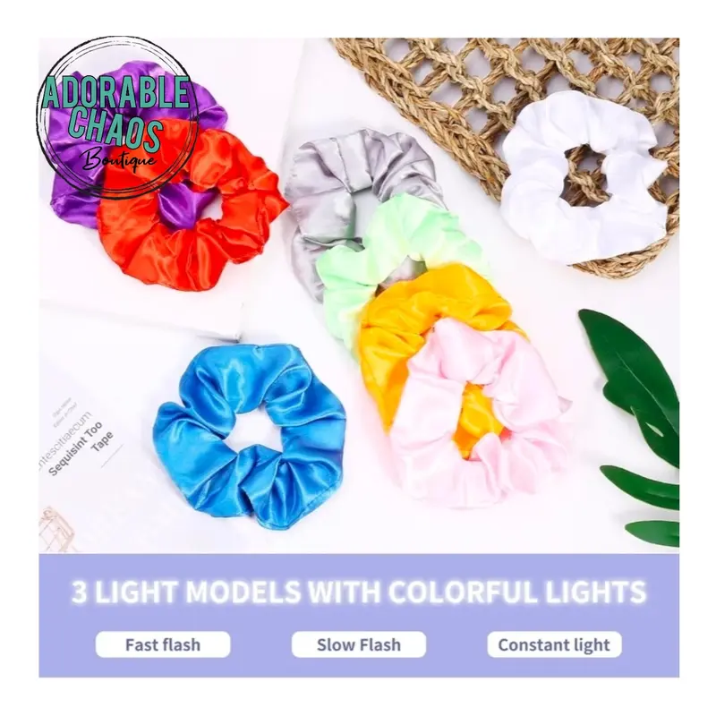 light up scrunchies - TikTok Shop display picture 3