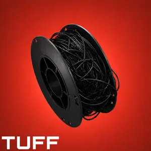 Black PCTG - 1KG Spools - 3 Pack - 3D Printer Filament, PETG Alternative, ABS Alternative, U.S. Filament, Made in the USA