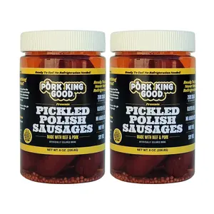 Pork King Good Pickled Polish Sausage 2 Pack