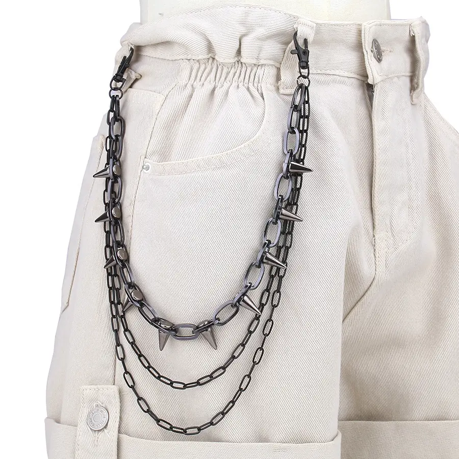 Black Willow Nail Pants Chain