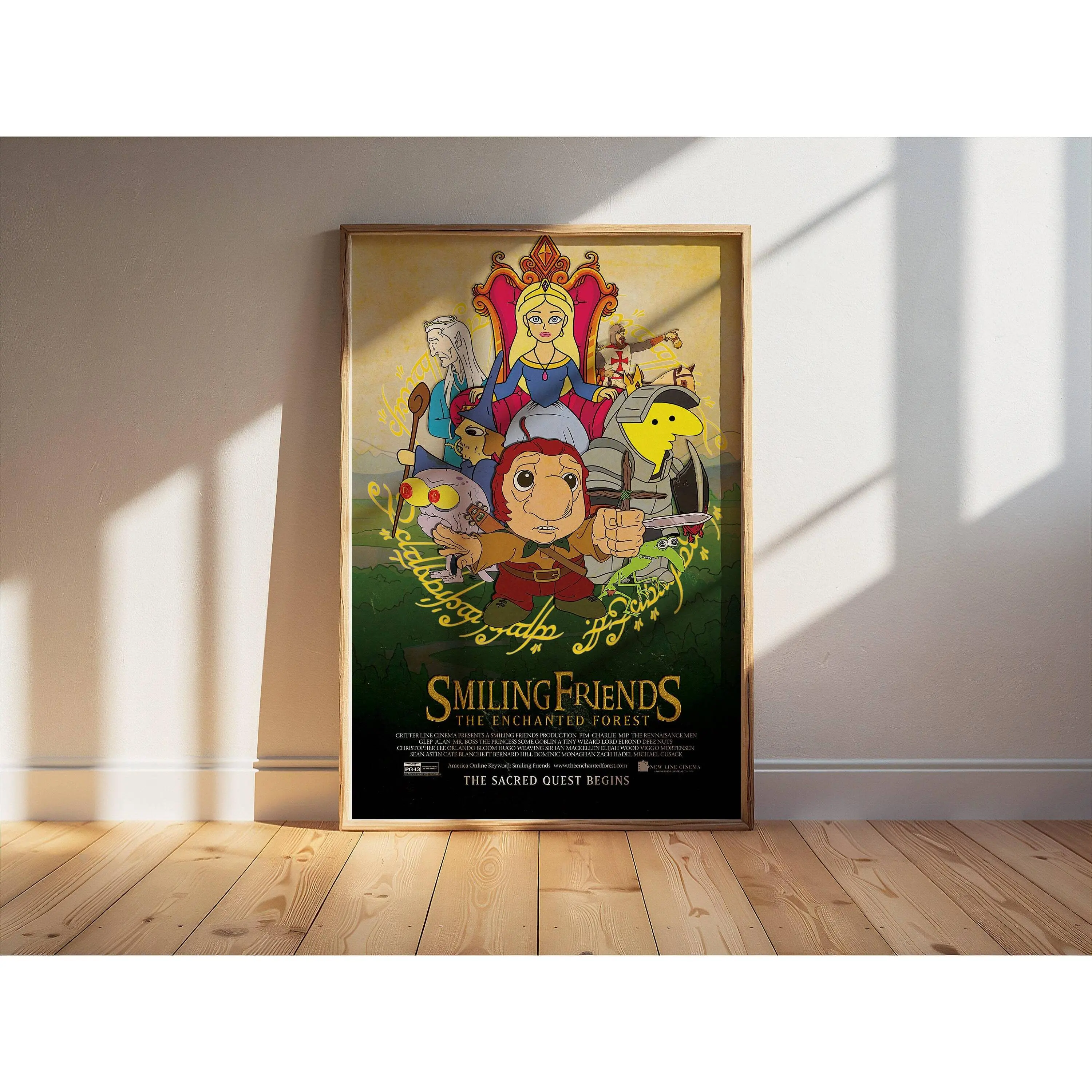 Smiling Friends ‘The Enchanted Forest’ Poster