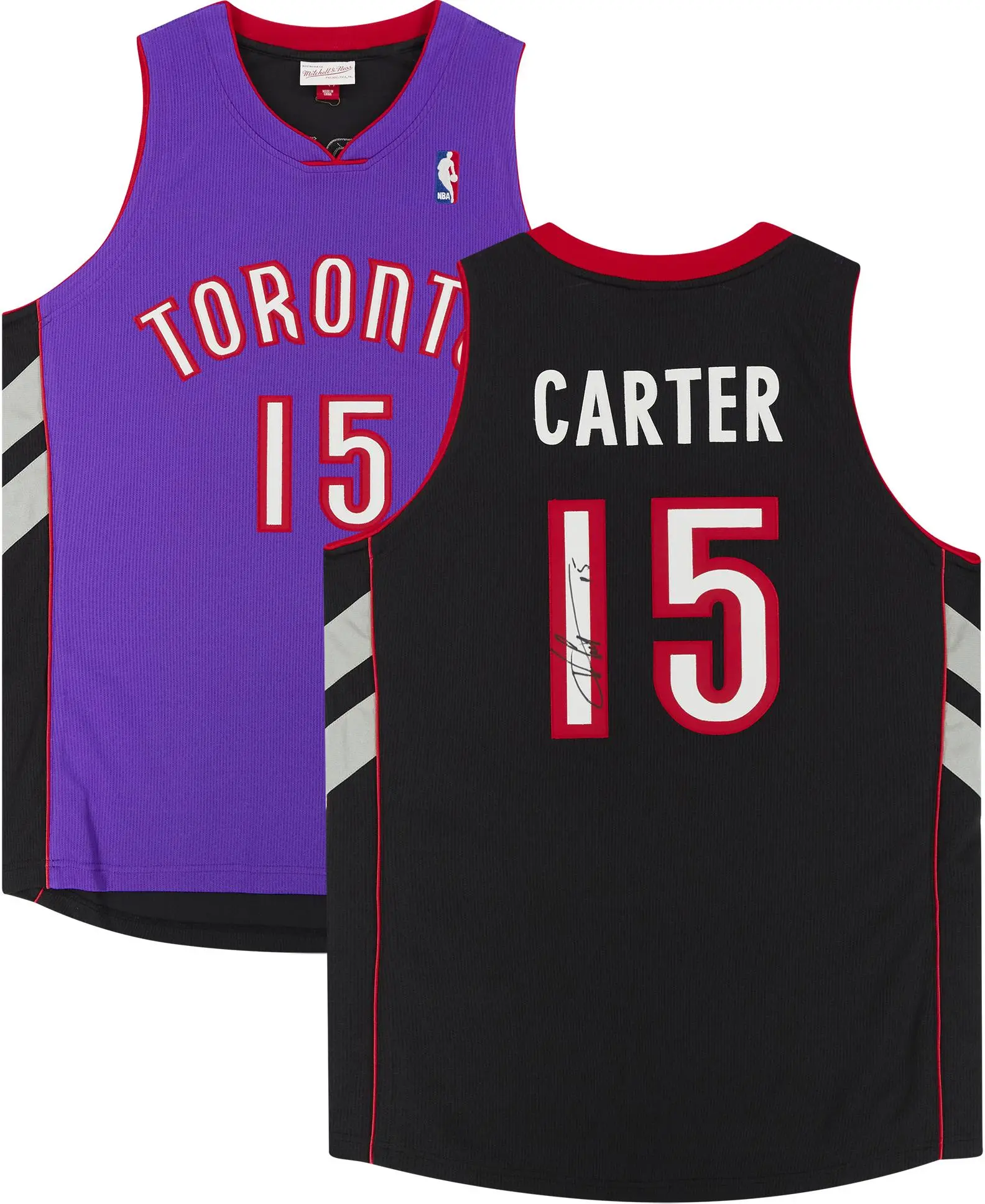 Vince Carter Toronto Raptors Autographed Mitchell & Ness 1999-00 Purple Authentic Jersey - Fanatics Authentic Certified