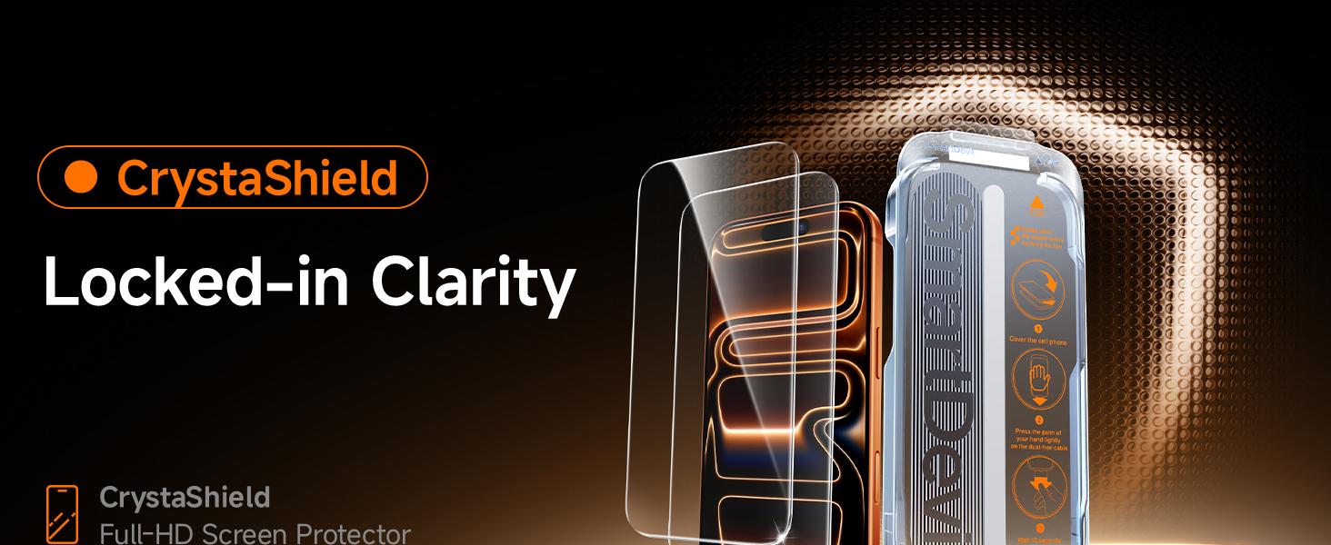 【Dust-Free Tray Auto-Install】SmartDevil (2/3 Pack) Screen Protector for iPhone, Samsung—Optical Clear / Privacy Protection—Anti-Spy 9H Tempered Glass, Anti-Fingerprint, Sensor & Case Friendly 【Dust-Free Tray Auto-Install】SmartDevil (2/3 Pack) Screen Protector for iPhone, Samsung—Optical Clear / Privacy Protection—Anti-Spy 9H Tempered Glass, Anti-Fingerprint, Sensor & Case Friendly