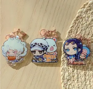 OP Chibi Cute Acrylic Keychains