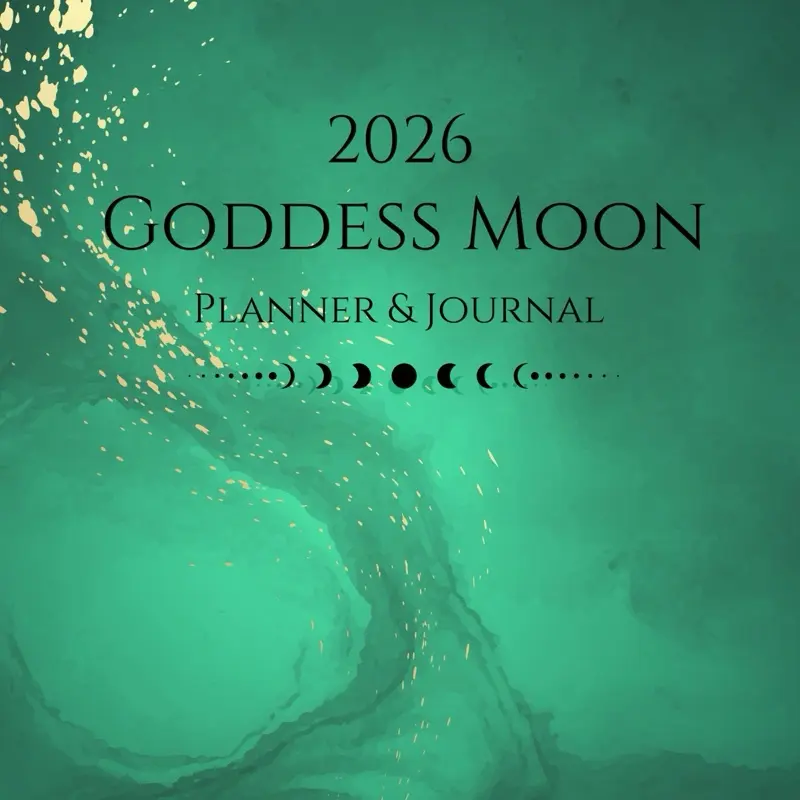 2026 Goddess Moon Planner & Journal Pre Order Featuring Celestial Design for Daily Planning and Reflection
