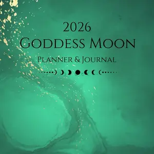 2026 Goddess Moon Planner & Journal Pre Order Featuring Celestial Design for Daily Planning and Reflection
