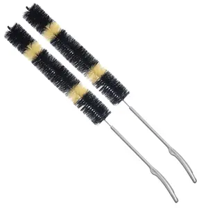 Konex 30-Inch Heavy-Duty Flexible Dryer Lint Brush Vent Cleaner for Home Appliance Care (2 Pack)