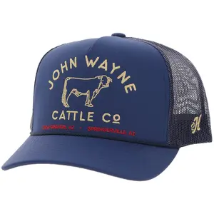 Hooey John Wayne Navy Trucker Hat