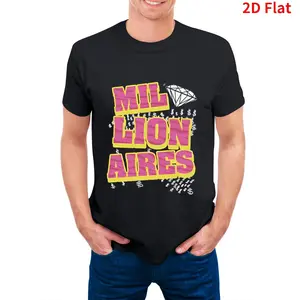 MILLIONAIRES Logo Stacked Scene Black All Size Gift Shirt S-4Xl
