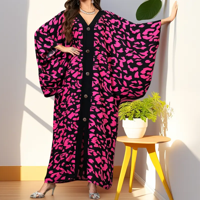 Rose Pink Leopard Print