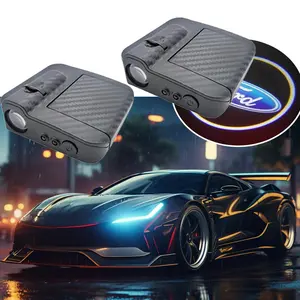 2Pcs Car Welcome Lights, Decorative Lights, Car Lighting Accessories, Door and Window Projection Lights, Welcome Courtesy Light, suitable for Dodge, Ford, Chevrolet, Lexus, Hyundai and other car models, In-car LED lights