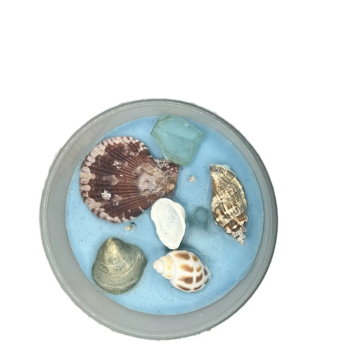 Ocean Mist Shell Candle