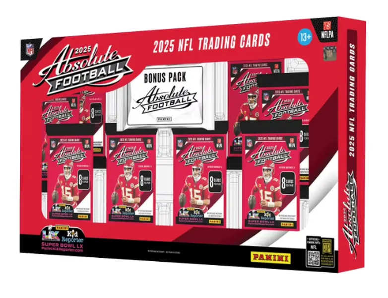 10 BOX BREAK - PICK YOUR DIVISION Panini Absolute Football Trading Cards Bundle