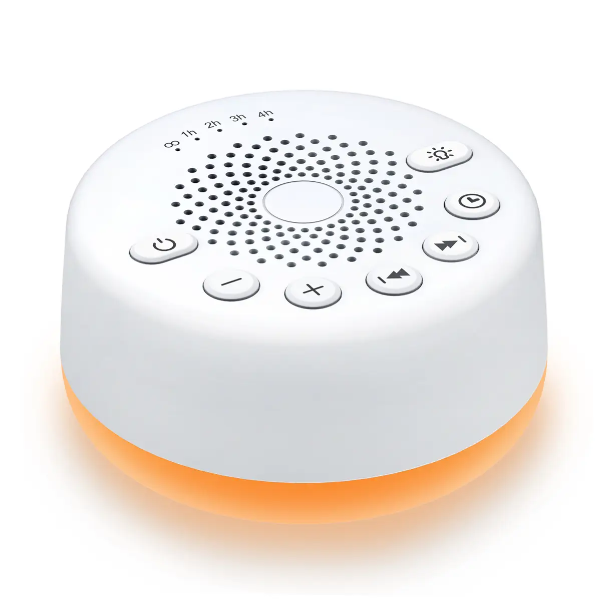 Easysleep White Noise Sound Machine Sleep Machines Wired Portable Multifunction Sleep Audio Gadget for kid and adult with 25 Soothing Sounds, Night Li