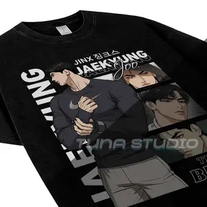 Jinx Joo Jaekyung Manhwa Boylove Comic Novels T-shirt Sweatshirt Hoodie Gift For Fan Fabric Top Womenswear Cotton