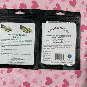 Creamy cucumber dip mix