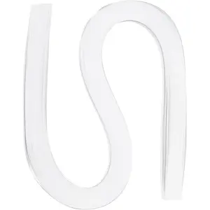 PATIKIL Quilling Strips Paper 120pcs 9/32"(7mm) 54cm Origami Paper Quilling Strip for Art DIY Hand Craft Christmas White