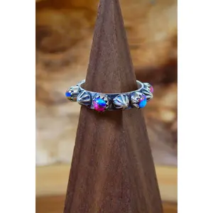 DELILAH MULTI STONE CONCH RING