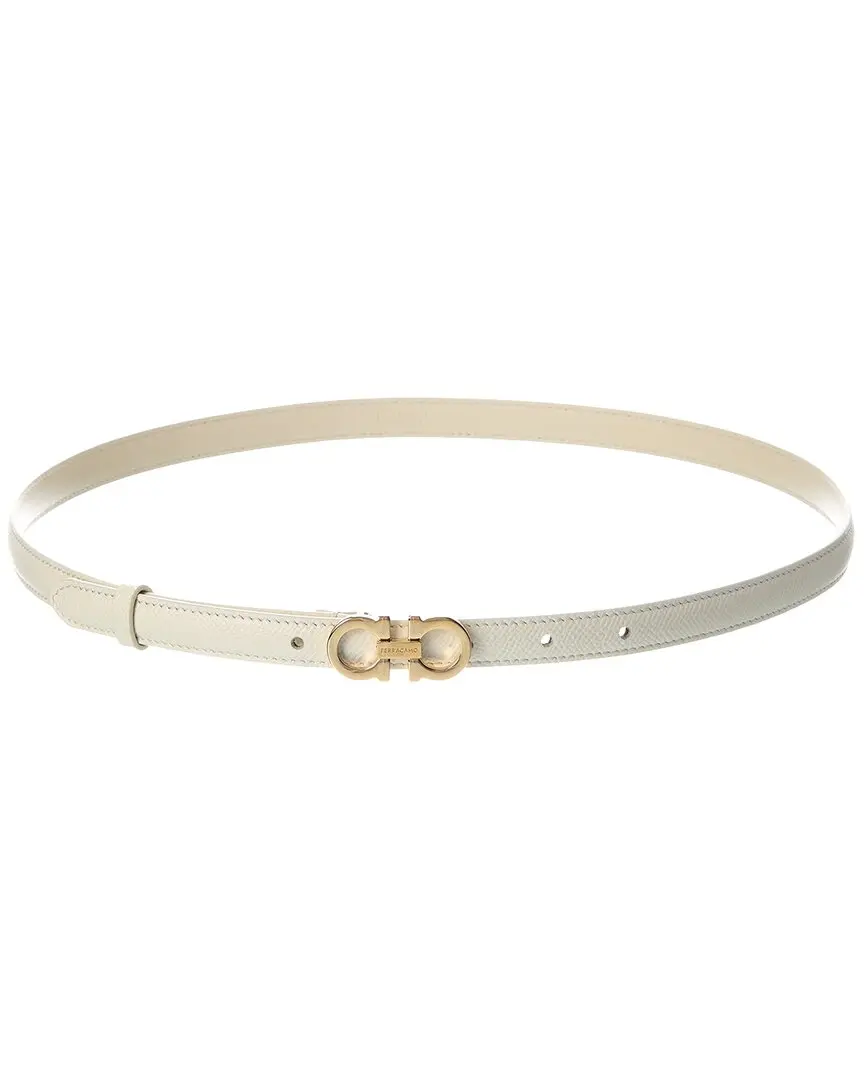 Ferragamo Gancini Leather Belt