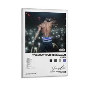 DICH - YoungboyNeverBrokeAgain'Decided' Poster