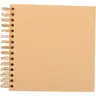 Travel Scrapbook Album 40 Pages (8 x 8 Inch) Brown  Kraft Paper, Photo Album Scrapbook, Memory Book - Ideal for Your Anniversaries Scrapbooking Albums Art & Craft Projects,Christmas Gift Ideas.