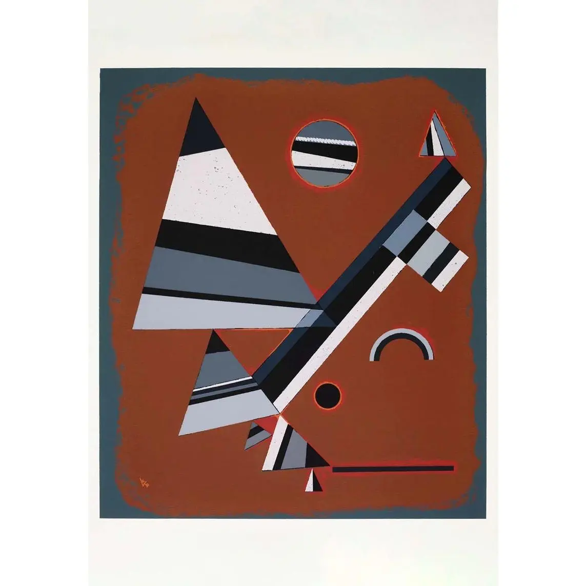 Gris by Wassily Kandinsky Poster