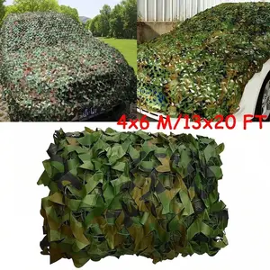13x20 Feet Camping Camouflage Net Military Camouflage Shade Net Hunting Car Cover, CS Camping Military Hunting Sports Shooting Shelter, Bedroom Ceiling Birthday Party Home Decoration Net