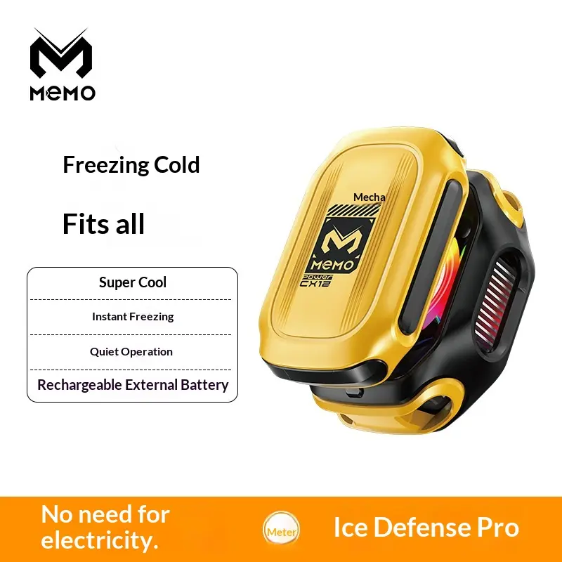 2025 New Mimo CX12 External Battery Mobile Phone Radiator AI Temperature Control Magnetic Suction Digital Display Semiconductor Icing Model