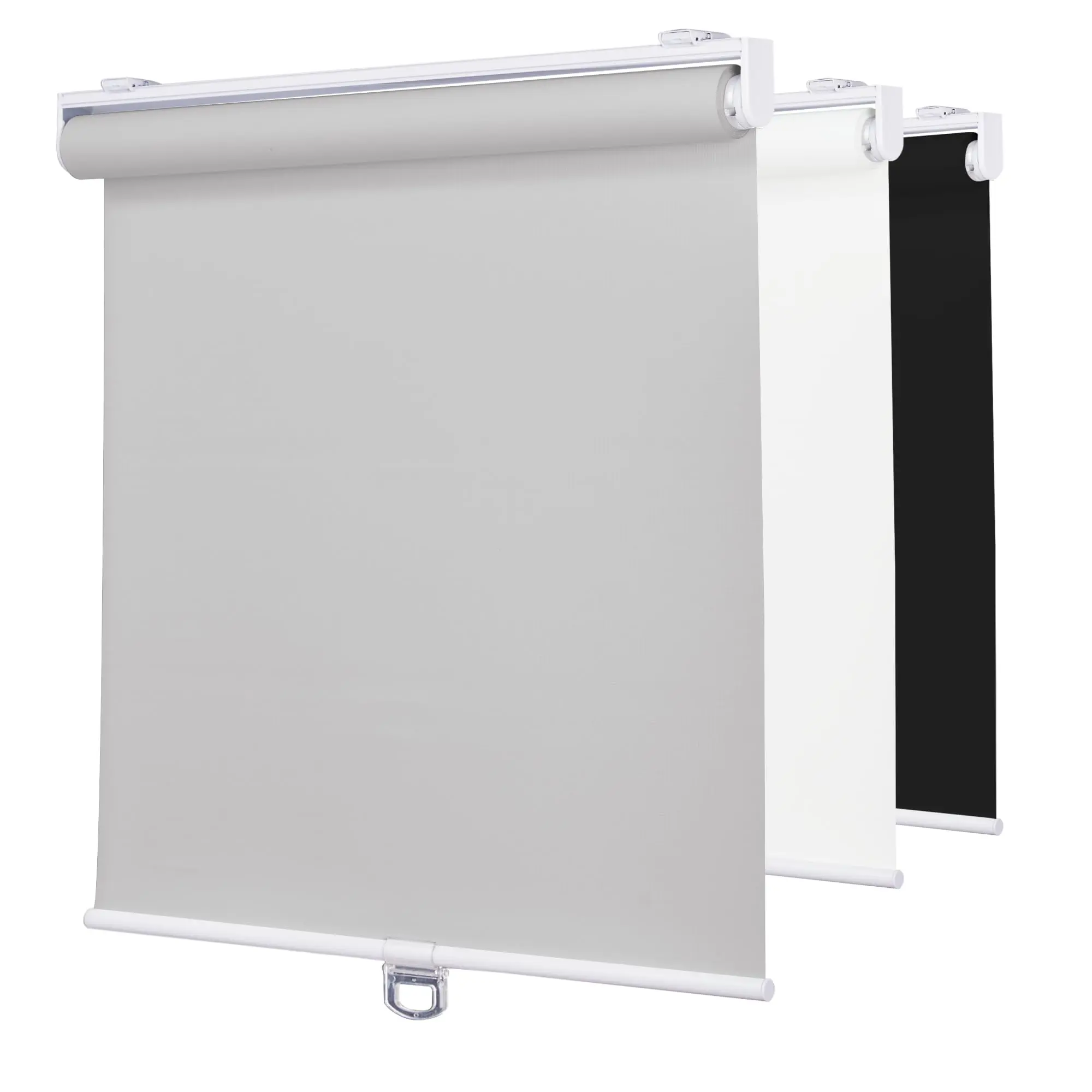 Deconovo Cordless Roller Shades, 100% Blackout Roller Blinds for Indoor & Outdoor Windows, Doors & Beds with Easy Installation, Waterproof Fabric