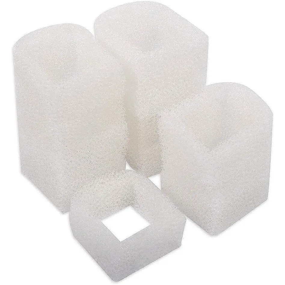Cat Water Fountain Filter Replacement, Pet Fountain Replacement Foam Filters Compatible with Petsafe Drinkwell Pet Fountain Filters for Drinkwell Stainless Steel 360 Water Fountain 12 count