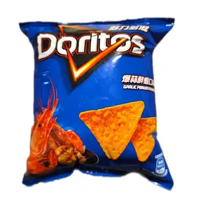 Doritos Garlic Prawn Flavor Chips - Crunchy & Savory Snack