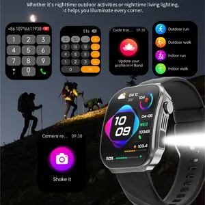 U16 Curved Design Multifunctional Smartwatch, Heart Rate & Blood Oxygen Monitoring, Call, Step Counter, Sleep Tracker, Music Player, Weather Display, Waterproof Smart Watch