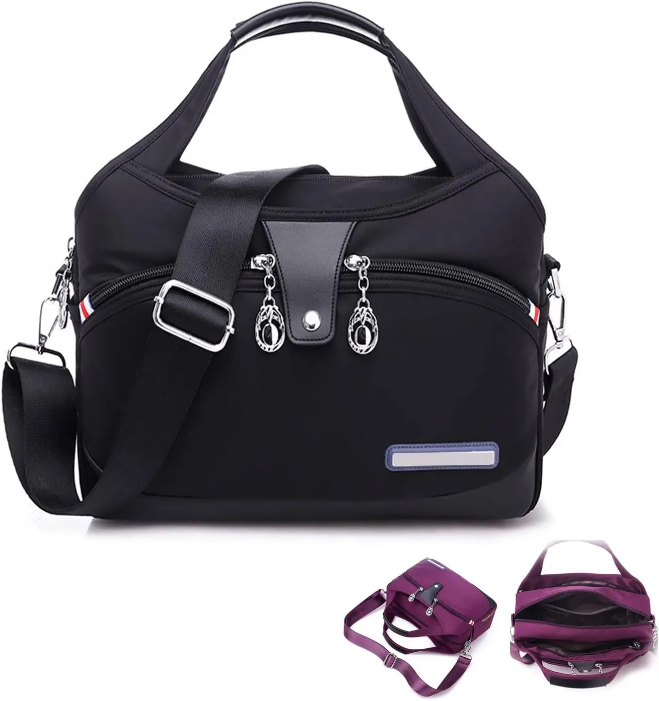 Women's Anti-Theft Multi-Pocket Oxford Cloth Crossbody Bag 2023 - Casual Trendy Purse, Hand Shoulder Bag, Minimalist Style for Women, Minimalist Crossbody Bag