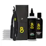 Men's Close Shave Kit with Razor, Lotion, Gel, Liquid - After Shave Set for Shaving Products