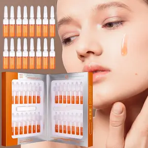 Astaxanthin Face Essence, 28pcs/box Hydrating and Easily Absorbed, Firming Deep Hydration Facial Serum, Firmer Skin Fine Lines, Individually Packaged for Daily Use