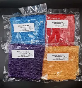 YOUTHFUL-VA-JAYJAY'S: AFRICAN BATH NET: For Body Exfoliating Hand-Cut, One (1) Bath Net