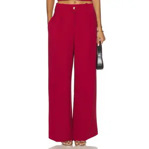 Amanda Uprichard Noho Pants in Carnelian
