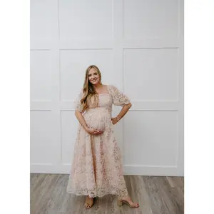 Giving Fairytale Midi Dress | Sparkly Embroidered Floral Midi Dress