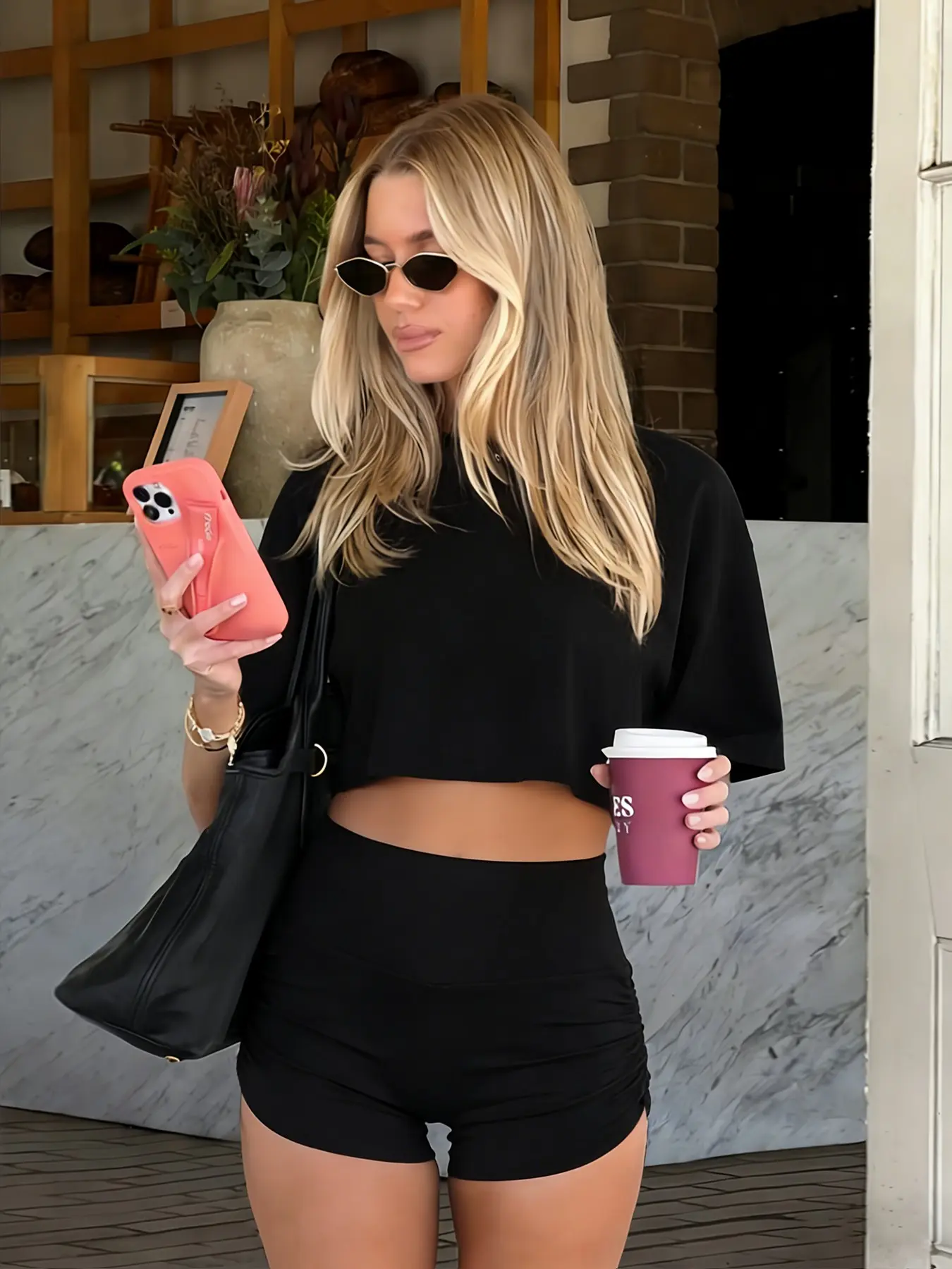 2026 TikTok Viral Two Piece Sets for Women - Oversized Crop T