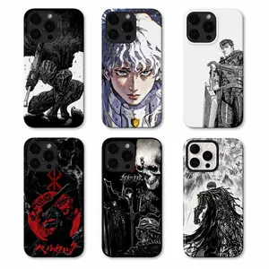 Official Berserk Guts MagSafe iPhone Case – Black Swordsman Manga Phone Cover for iPhone17 17pro 17 16 15 14 13 12 11,、