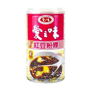 AGV Taiwan Niu Niu Series Konjac Red Bean Jelly 340g Instant Dessert
