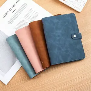 A5 Soft Leather Binder Cover, No Accessories Included, Durable and Stylish Notebook Protector, Perfect for Daily Use, Pu Leather Binder