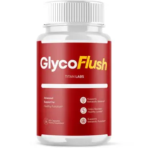 GlycoFlush Advanced Blood Support Supplement Glyco Flush 60 Capsules