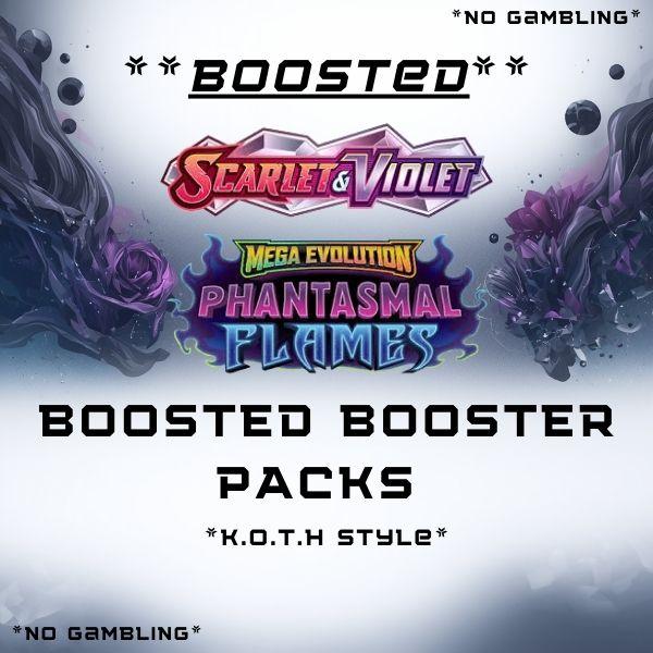 Pokémon TCG: BOOSTED Booster Packs - K.O.T.H Style* - TikTok Shop