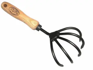 212 MAIN Tierra-Derco 31-0903 Dutch 5-Tine Cultivator, Soil Aerating Garden Supplies