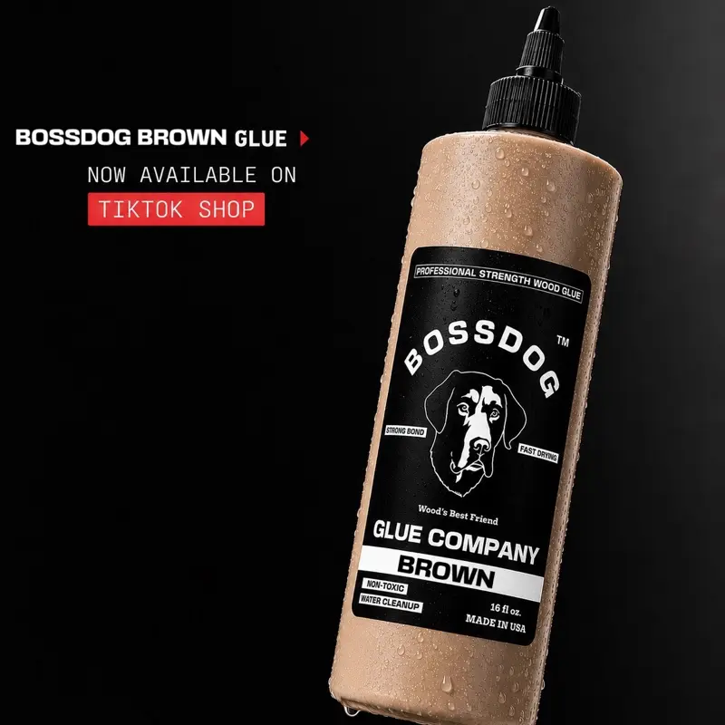 BOSSDOG Wood Glue/BROWN BOSSDOG Wood Glue/BROWN