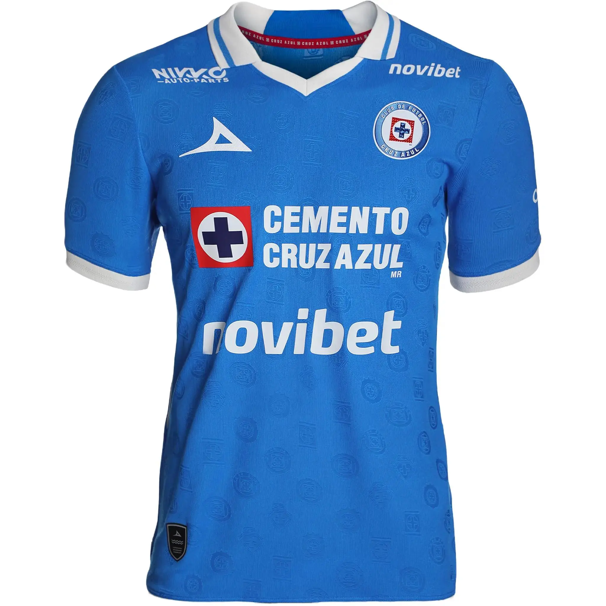 Cruz Azul 26-27 Home Soccer Jersey, Breathable Game Day Sports Shirt, Short Sleeve, Quick-Dry Football Shirt, Liga MX Fans Jersey