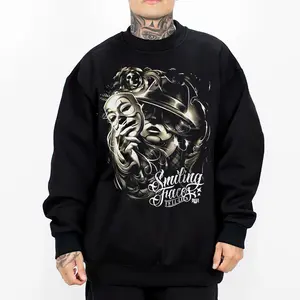 Smiling Faces Original Chicano Clothing, Gangster clothes, Hoodies for men, Men's clothing, Streetwear, Graphic tee
