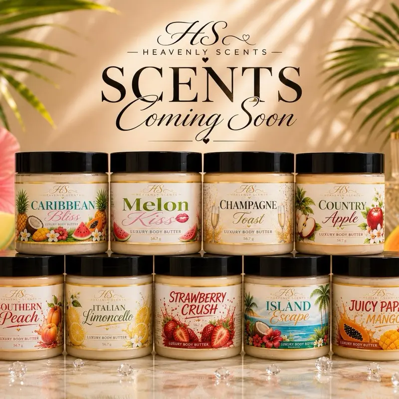 4oz Heavenly Scents Body Butters